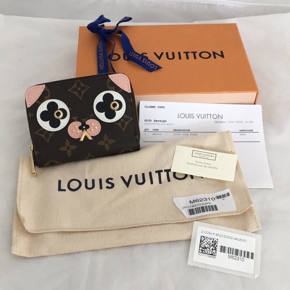 AUTHENTIC Louis Vuitton Valentine Doggy coin purse - Picture 2 of 7